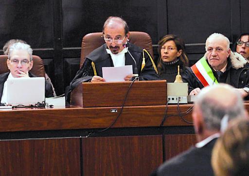 
 La corte dassise di Brescia che sta processando sei imputati per la strage di piazza della Loggia FOTOLIVE