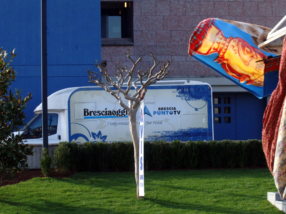 Il camper al mercato di Montichiari