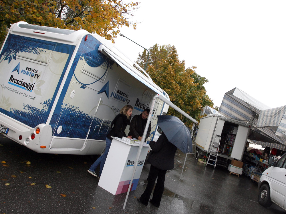 Il camper a Flero