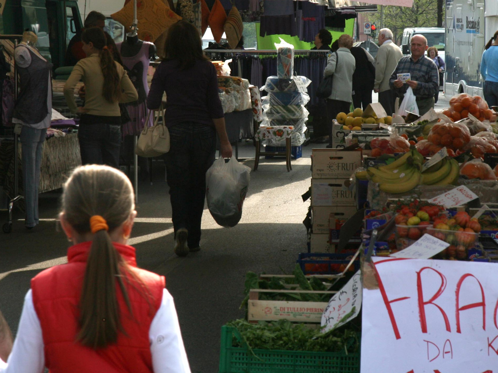 Il mercato di Calcinato