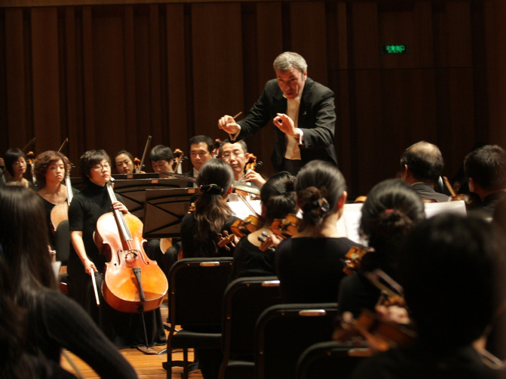 Pier Carlo Orizio, direttore artistico del festival e della sua Orchestra 