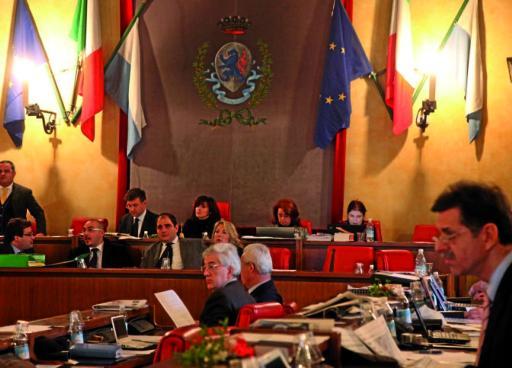 
 Una seduta del Consiglio comunale, a palazzo Loggia FOTOLIVE