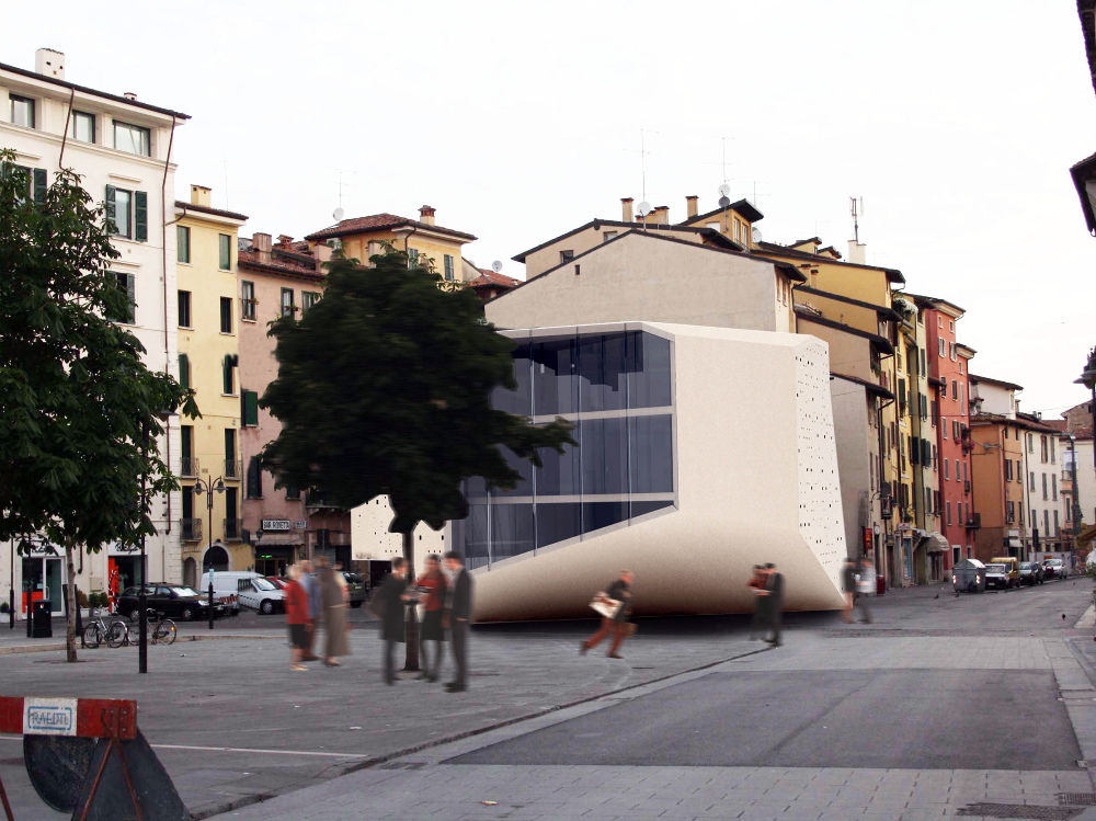 Il progetto di Giuliano Venturelli che ha vinto il concorso di idee per la sistemazione di piazza Rovetta