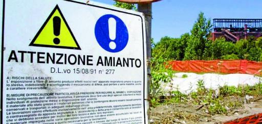 
 Un'area contaminata dall'amianto