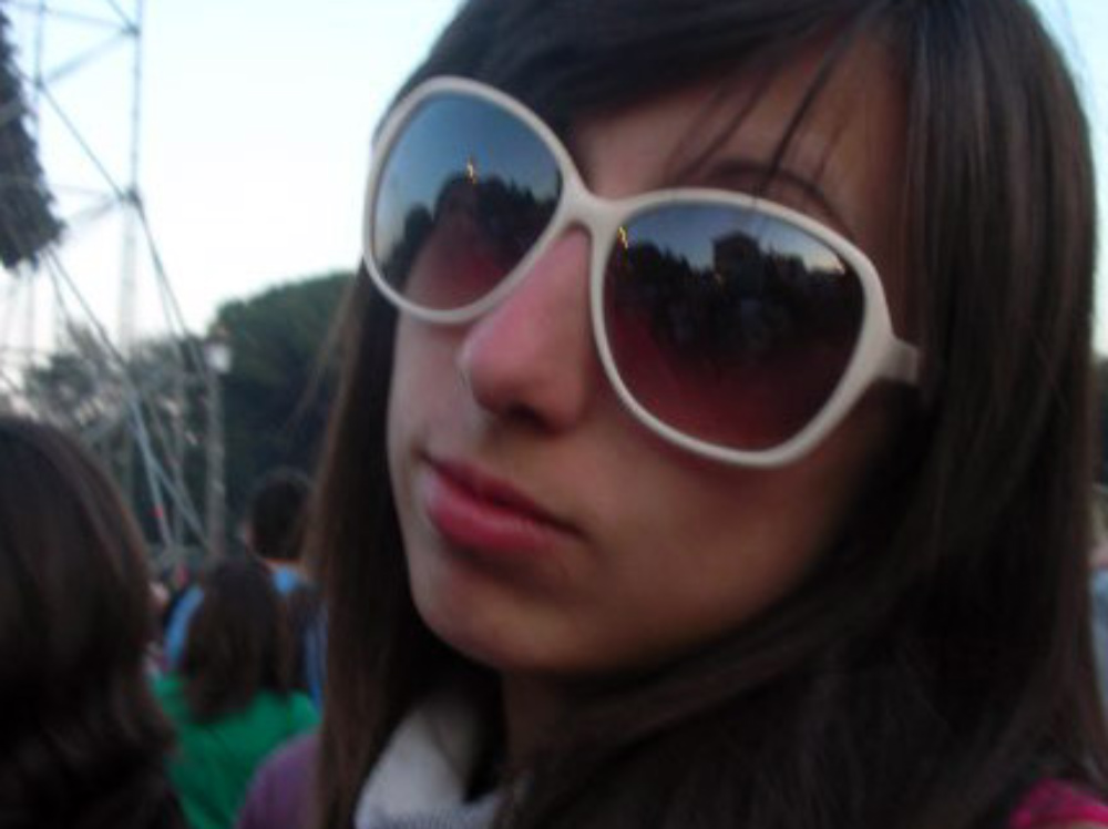 Giulia Minola a Roma al concerto del Primo Maggio 2008