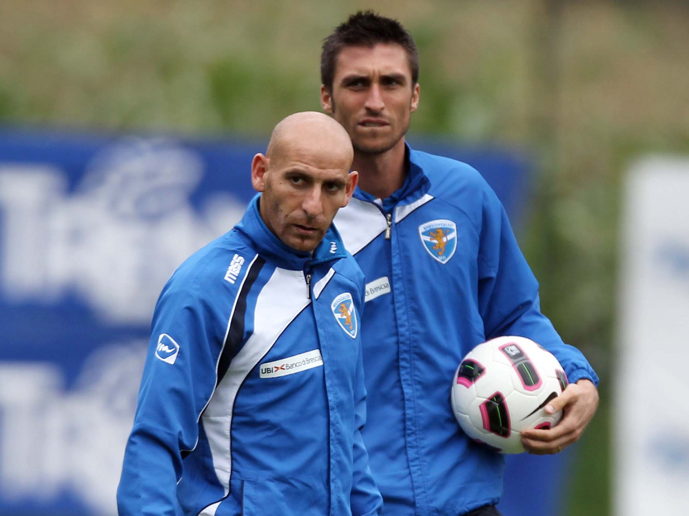 Davide Possanzini e Andrea Caracciolo guardano alla gara con il Palermo con aria di sfida. FOTOLIVE   