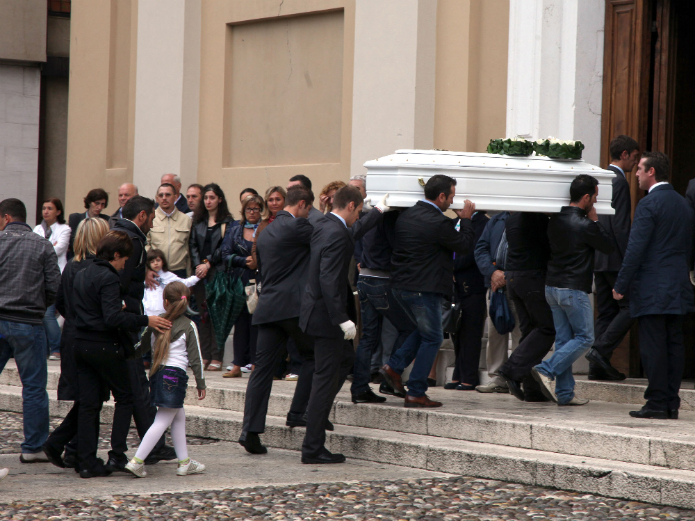 Funerali di Matteo Zani 