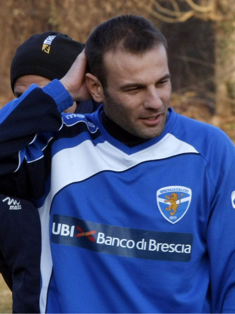 Cristiano Zanetti in allenamento a Coccaglio FOTOLIVE/Richard Morgano