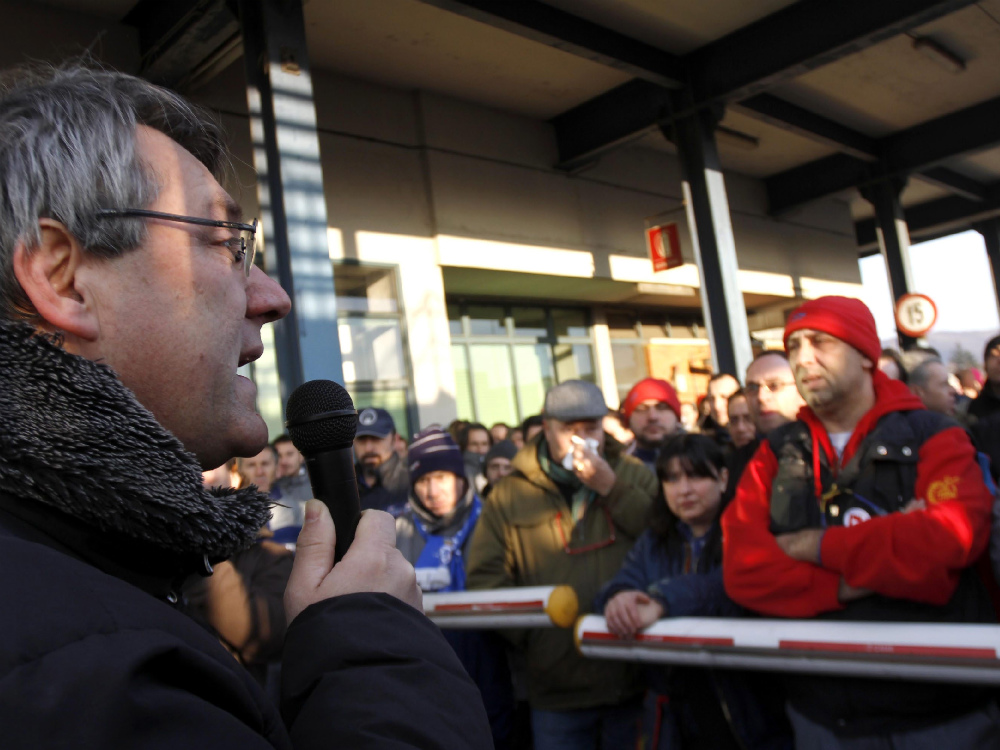 L'assemblea della Fiom